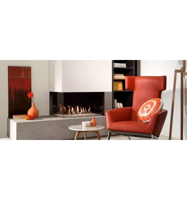 Kal-fire - fireplace insert with 3D G85 / 44C fireplace