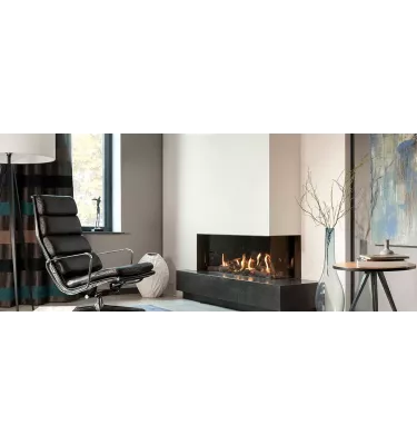 Kal-fire - fireplace insert with 3D G105 / 37C fireplace