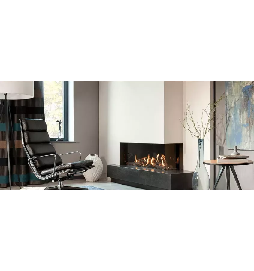 Kal-fire - fireplace insert with 3D G105 / 37C fireplace