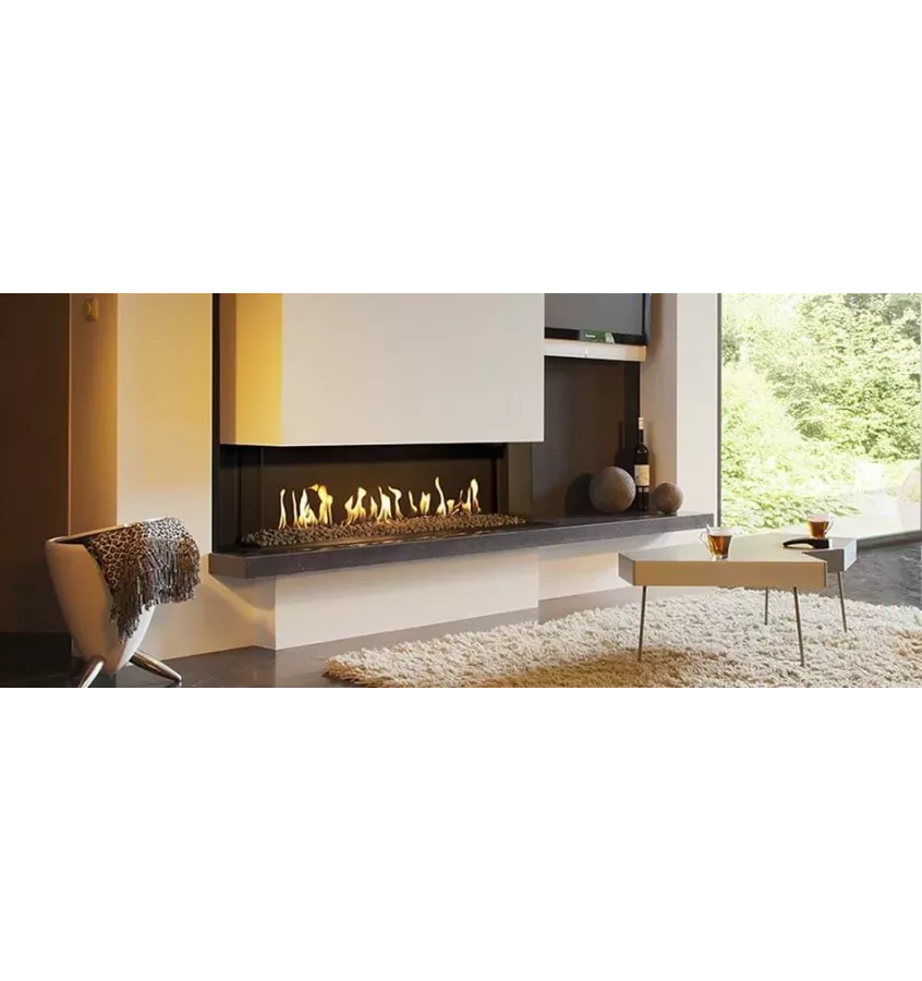 Kal-fire - fireplace insert with 3D G110 / 37S fireplace