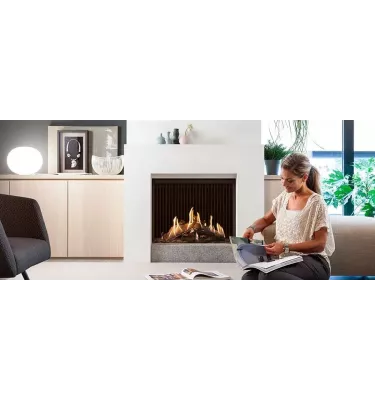 Kal-fire - fireplace insert with Prestige GP75 / 59F fireplace