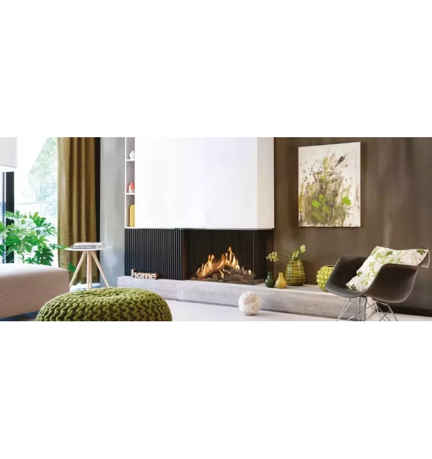 Kal-fire - fireplace insert with Prestige GP80 / 55C fireplace