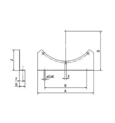 Venture Industries - accessories - AFC / Compact foot