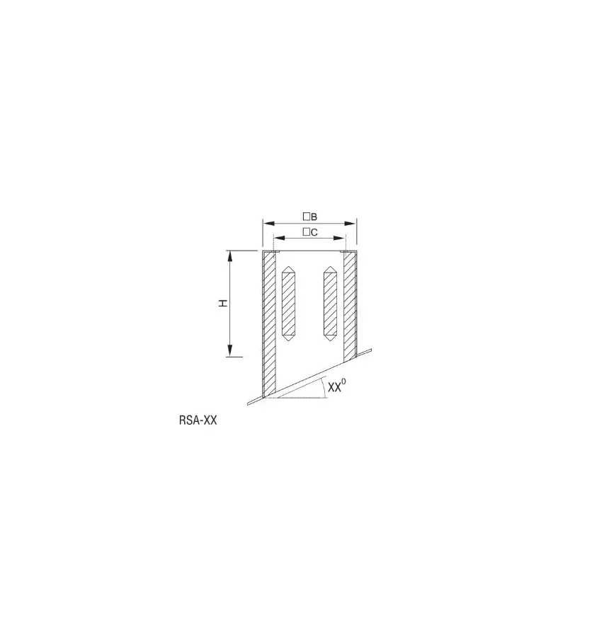 Venture Industries - střešní základna RSA
