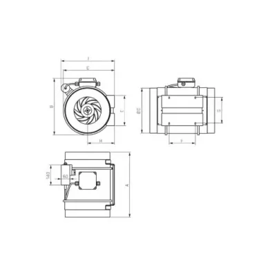 Venture Industries - ventilátor TD EX odolný proti výbuchu