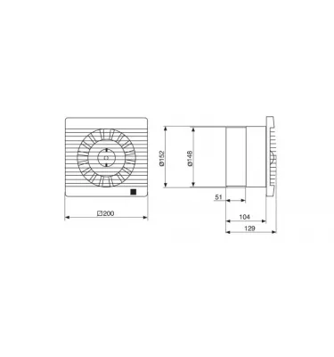 Venture Industries - Decor axial domestic fan