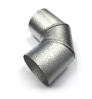 Xplo - protective coat made of Alu Stucco aluminum sheet - elbow