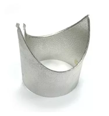 Xplo - protective coat made of Alu Stucco aluminum sheet - stub pipe