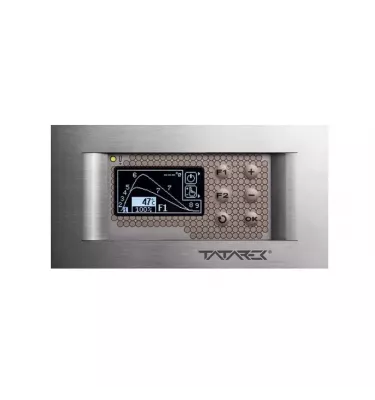 Tatarek - sterownik do kominków z systemem akumulacji ciepła RT-08 OS Grafik Titanium Design