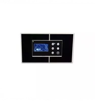 Tatarek - sterownik do kominków z systemem akumulacji ciepła RT-08 OS Grafik Black Design