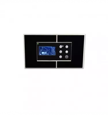 Tatarek - controller for traditional fireplace RT-08 OM Grafik Black Design