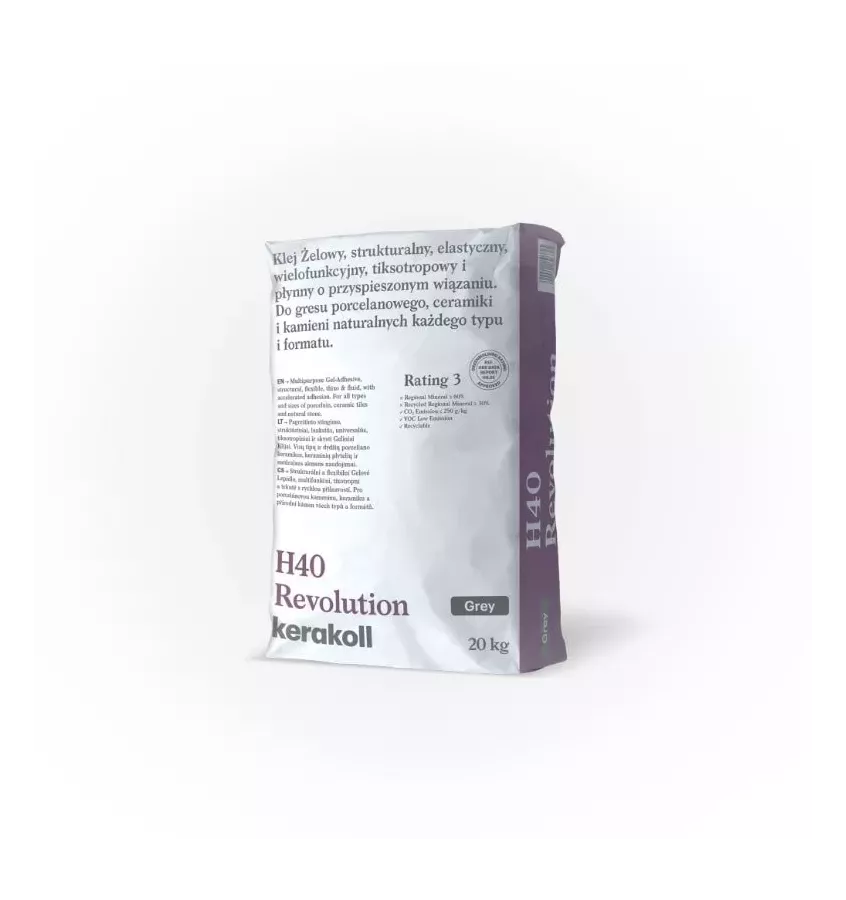 Kerakoll-superelastické multifunkční gelové lepidlo H40 Revolution