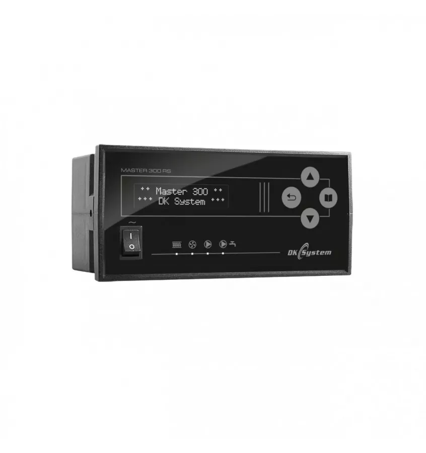 DK System - regulator temperatury kotła z podajnikiem Master 300 RS