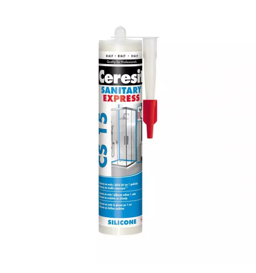 Ceresit - CS 15 Express sanitary silicone