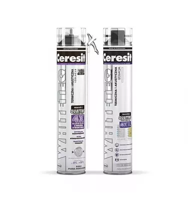 Ceresit - piana poliuretanowa WhiteTeQ Quattro 