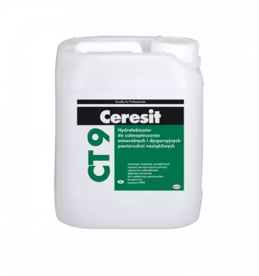 Ceresit - hydrofobizér pro ochranu savých povrchů CT 9