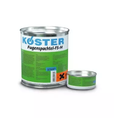Koester - a two-component elastic sealing compound Fugenspachtel FS-H gray