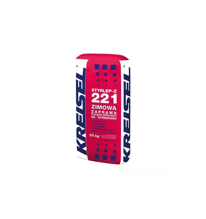 Kreisel - Styrlep-Z 221 winter adhesive-reinforcing mortar for polystyrene