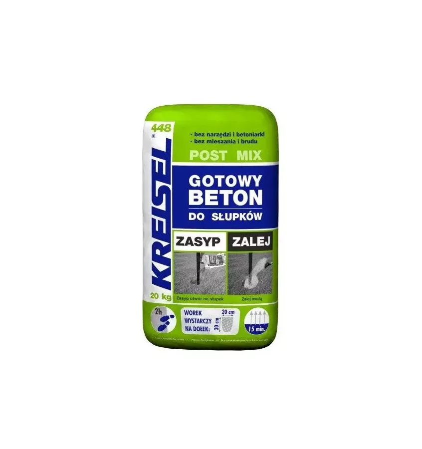 Kreisel - ready-to-use concrete for Post Mix 448 posts