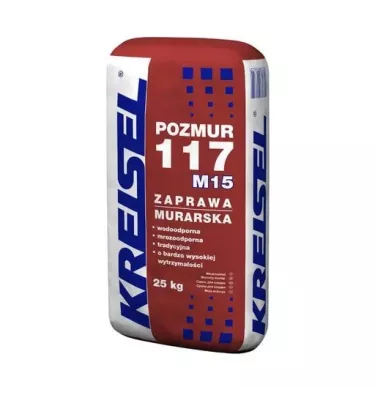 Kreisel - Pozmur 117 M15 structural masonry mortar