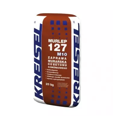 Kreisel - zaprawa murarska cienkowarstwowa mocna Murlep 127 M10