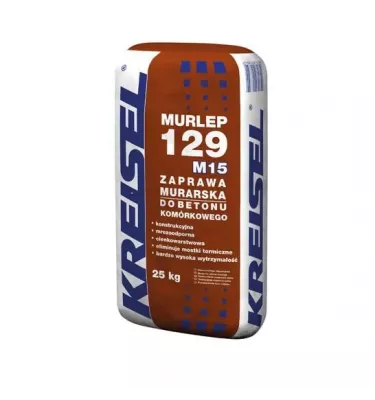 Kreisel - Murlep 129 M15 thin-layer mortar
