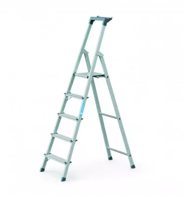 Zarges - a ladder with one-way access and a shelf Scana S