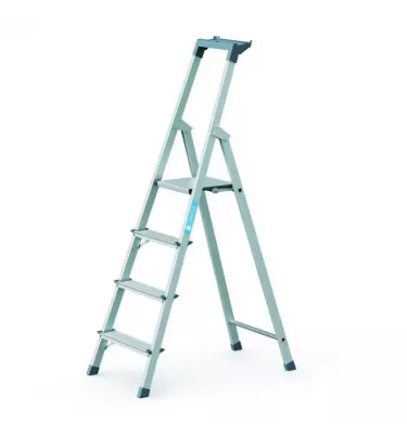 Zarges - a ladder with one-way access and a shelf Scana S