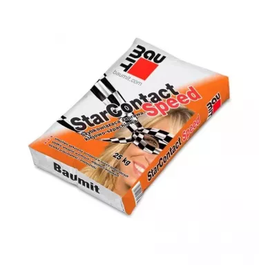Baumit - StarContact Speed quick-setting adhesive and leveling mortar