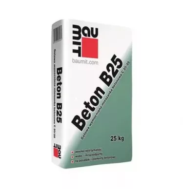 Baumit - mieszanka betonowa wzmocniona Beton B25