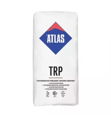 Atlas - TRP vápenno -cementová renovační omítka