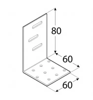 Domax - angle bracket with KMR regulation