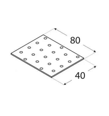 Domax - perforated PP plate
