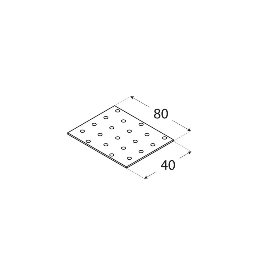 Domax - perforated PP plate