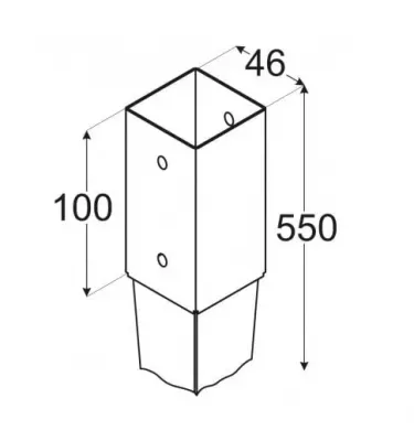 Domax - PSG driven post base