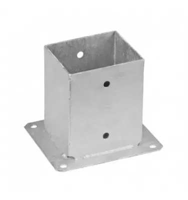 Domax - a pole base with a PSP rectangular base