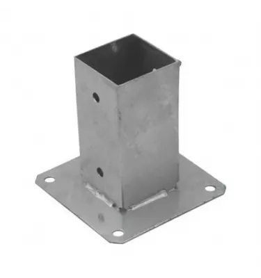 Domax - a pole base with a PSP rectangular base