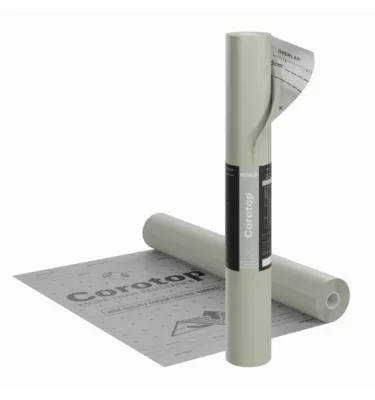 Corotop - active vapor barrier coated with metallic aluminum