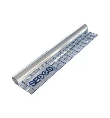 Secco - metallized insulation foil for Alufloor underfloor heating