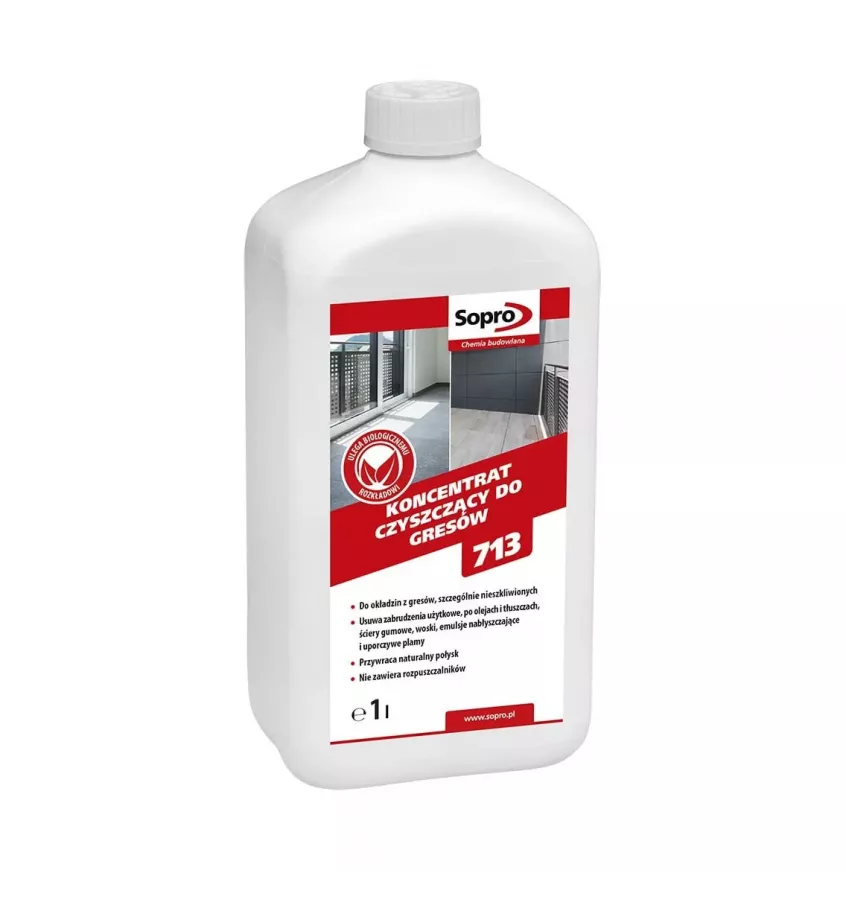 Sopro - koncentrat czyszczący do gresów FIR 713