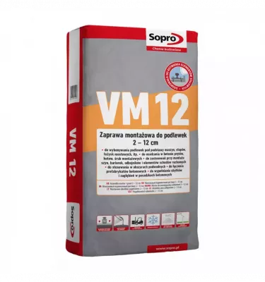 Sopro - mounting mortar for grouts VM 12 745
