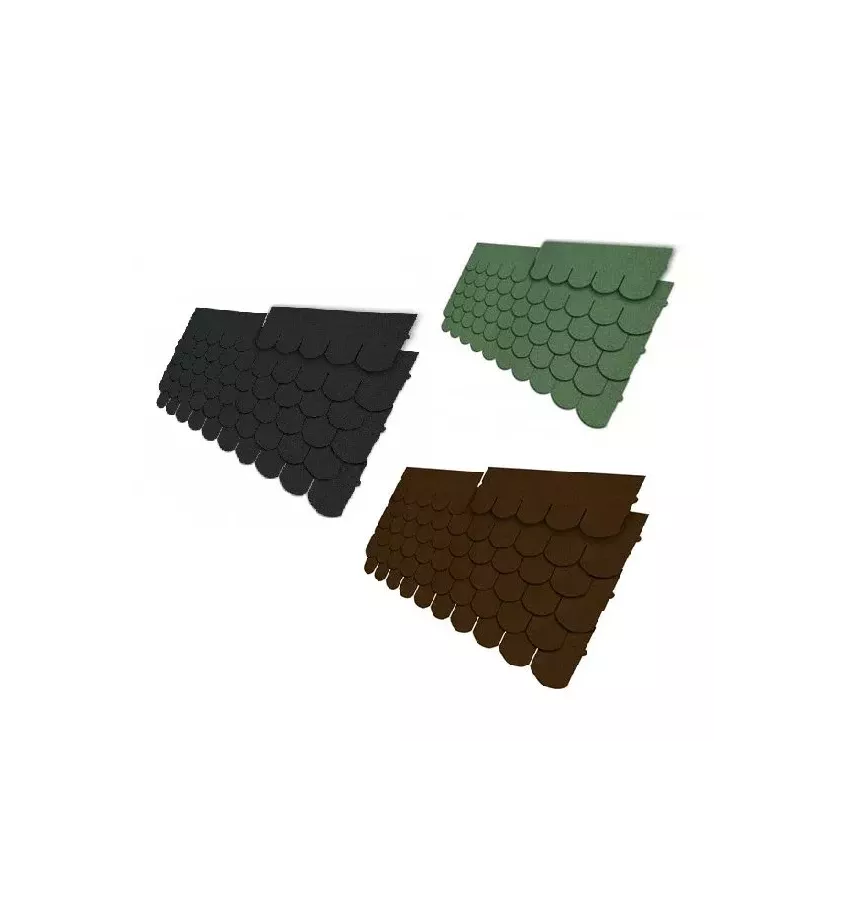 Izohan - asfaltový šindel Karpiówka