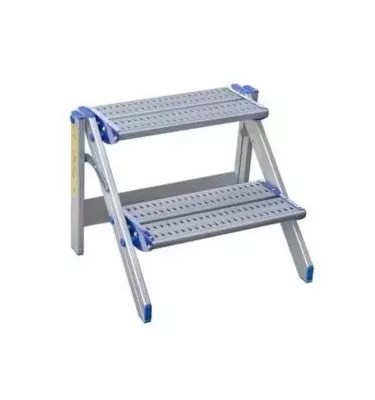 Drabex - stołek rozkładany aluminiowy TP 8100