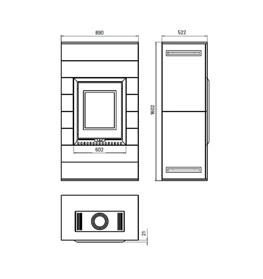 Thorma - Rivo Hottex wood stove