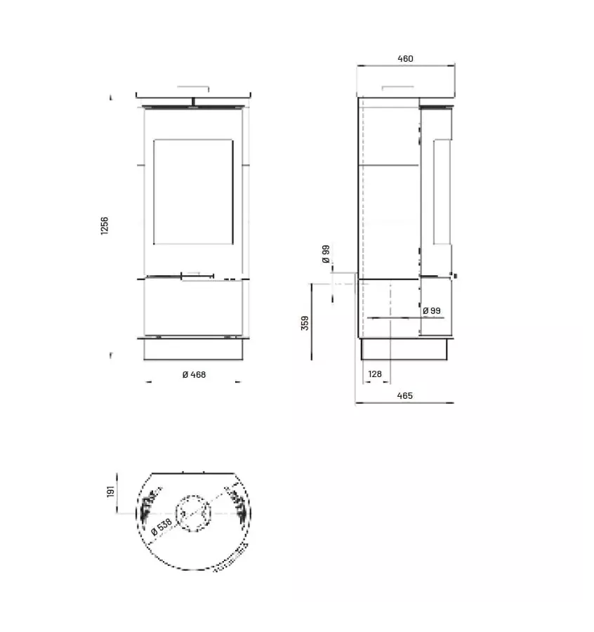 Thorma - Andorra Plus wood stove