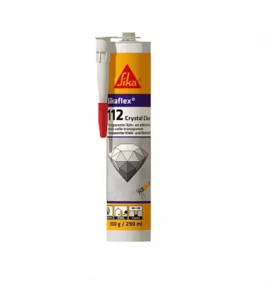Sika - Sikaflex-112 Crystal Clear adhesive and sealant