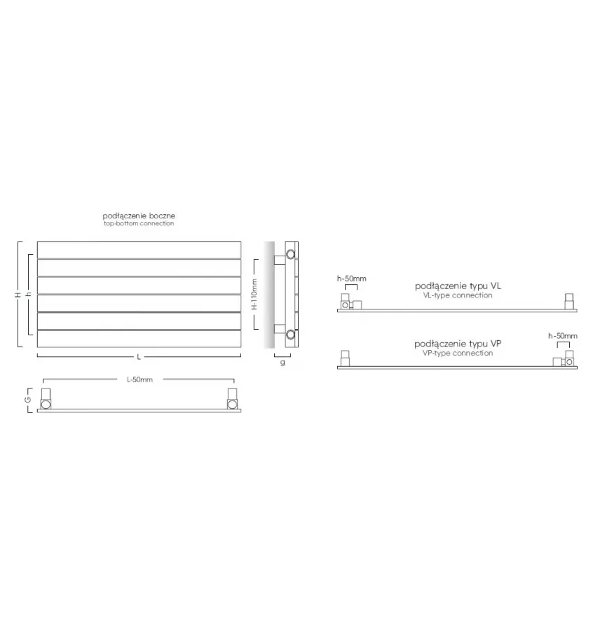 Instal Projekt - grzejnik Cover H New