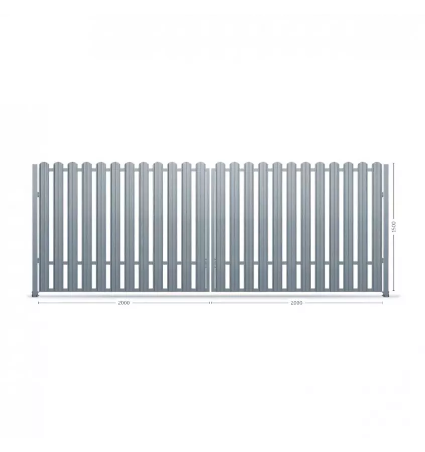 Bud Mat - fencing system - double gate 01