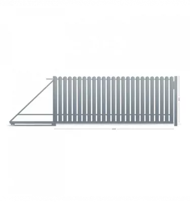 Bud Mat - fencing system - sliding gate 01