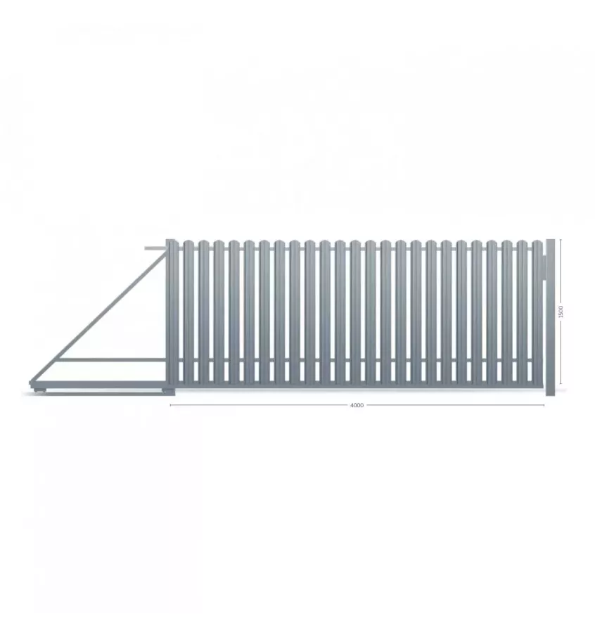 Bud Mat - fencing system - sliding gate 01
